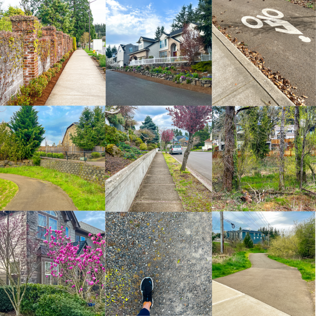 WALKING PARKER CREST COLLAGE 1