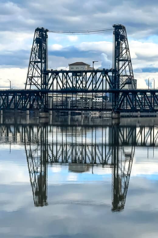 Steel Bridge, Portland, Oregon.